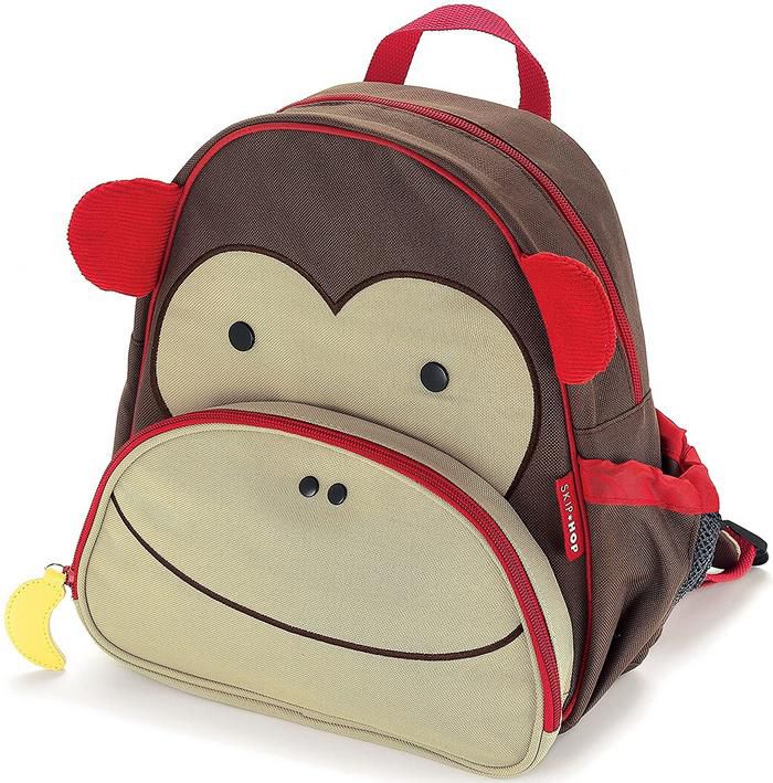 Skip Hop Zoo Affe Marshall Kleinkind Rucksack mit Namensschild für 14,95€ (statt 23€)   Prime