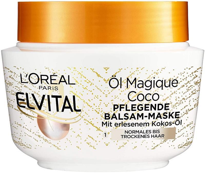 LOréal Paris Elvital Öl Magique Coco Haar Intensivmaske, 300 ml ab 3,17€ (statt 4€)   Prime Sparabo