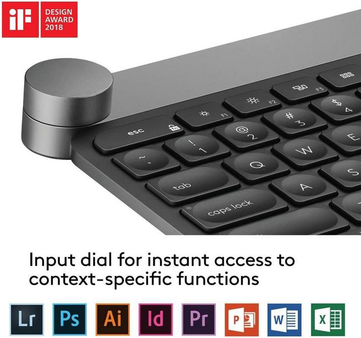 Logitech Craft Bluetooth & 2.4 GHz Tastatur für 109,99€ (statt 131€)