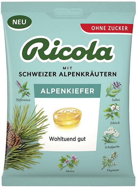 75g Beutel Ricola Alpenkiefer Kräuterbonbons ohne Zucker ab 1,51€ (statt 2€)   Prime Sparabo