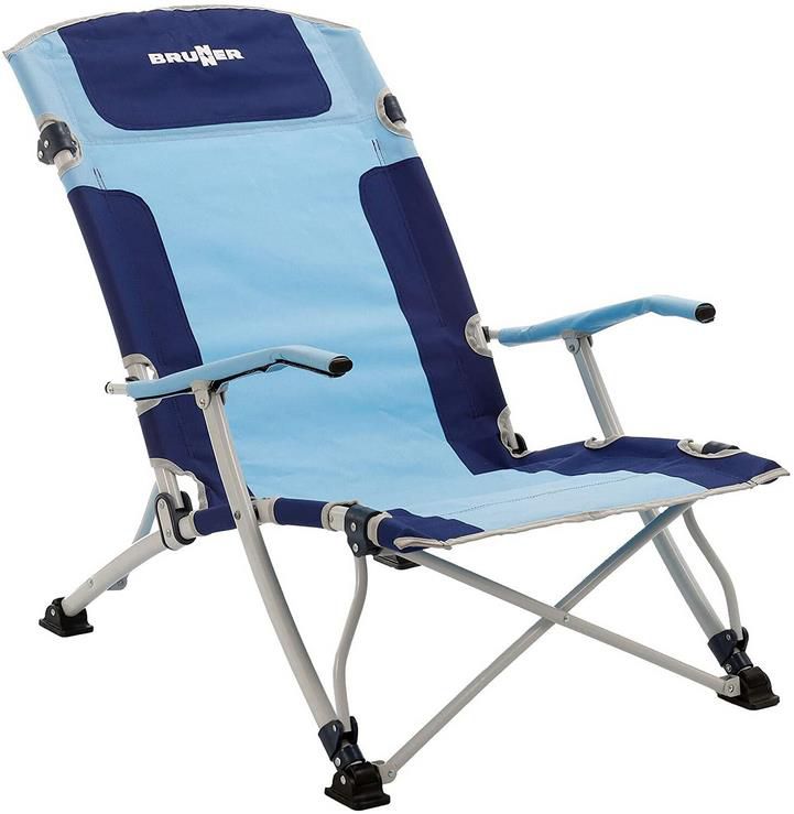 Brunner Outdoor Bula XL Strandstuhl in Blau für 49,80€ (statt 60€)