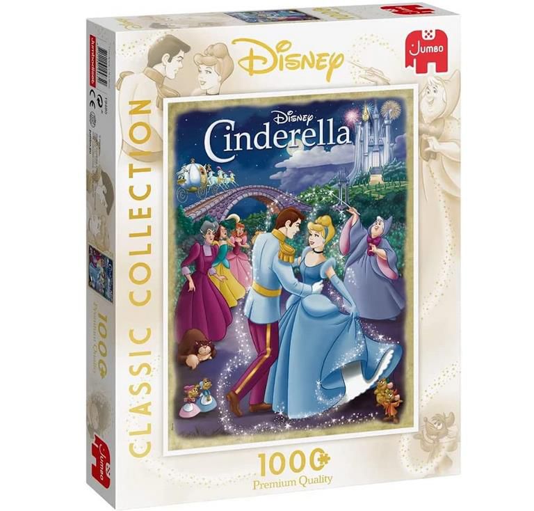 Jumbo Spiele Disney Cinderella Puzzle mit 1.000 Teilen für 8,99€ (statt 15€)   Prime