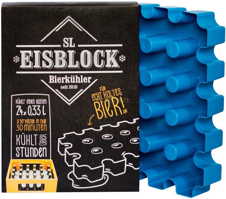 SL Eisblock Bierkühler für 0,33l Flaschen für 9,99€ (statt 14€)