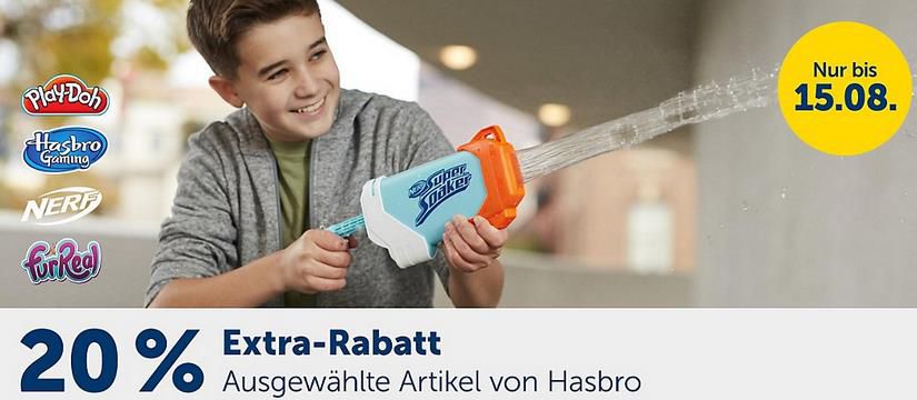 MyToys: 20% Extra Rabatt auf Hasbro   z.B. Play Doh   Zahnarzt Dr. Wackelzahn für 18,74€ (statt 21€)