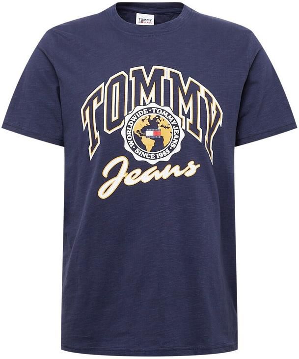 Tommy Jeans College Logo Herren T Shirt in zwei Farben für je 16,99€ (statt 25€)
