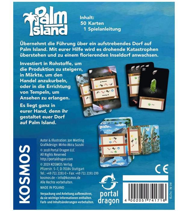 Kosmos Palm Island   Die Insel to go für 5,49€ (statt 10€)   Prime