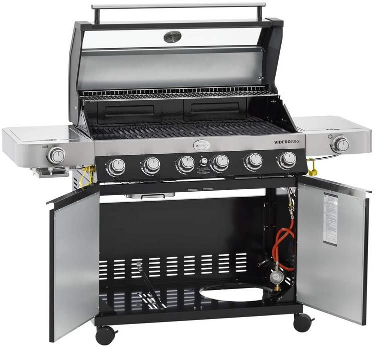 Rösle Videro G6 S Vario+ Gasgrill Edelstahlbrennern, Primezone + Seitenbrenner für 849,99€ (statt 899€)