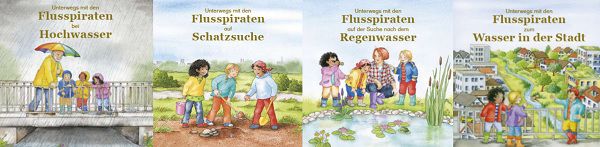 Minibuchreihe Unterwegs mit den Flusspiraten gratis
