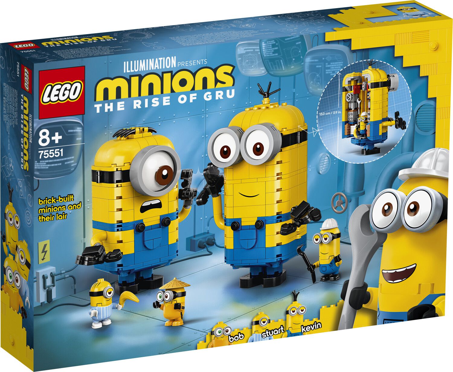 LEGO 75551 Minions Figuren Bauset mit Versteck für 33,98€ (statt 41€)