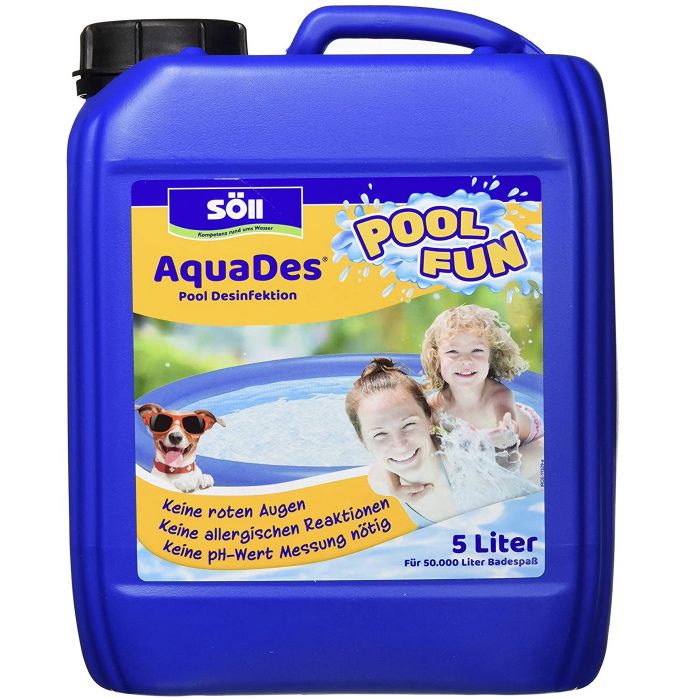 Söll AquaDes Pool Desinfektion (5 L) für 30,60€ (statt 42€)