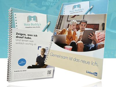 Gratis: Note Buddy’s   Collegeblöcke für Studierende/Schüler