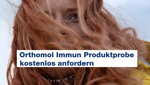 Probierset von Orthomol Immun gratis anfordern