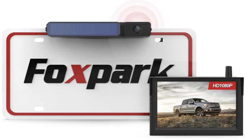 Foxpark Solar 3 Rückfahrkamera (1080p) + 5 Zoll LCD für 129,99€ (statt 180€)