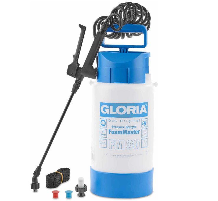 GLORIA FoamMaster FM 30 Schaumsprüher mit 2m Spiralschlauch für 44,19€ (statt 55€)