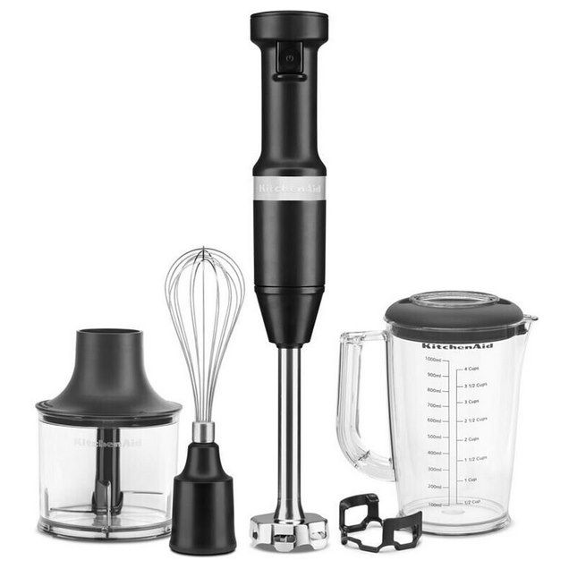 KitchenAid 5KHBV83EER Stabmixer inkl. Zubehör für 89€ (statt 121€)