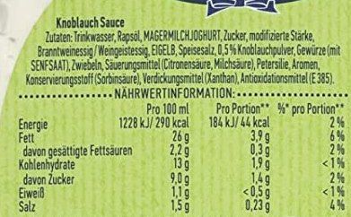 8x Hellmanns Garlic & Herb Sauce (je 250ml) für 11,32€ (statt 16€)