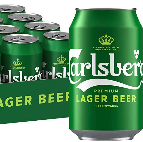 24x Carlsberg Premium-Lager Bier (je 0,33l Dose) für 12,50€ (statt 23€)