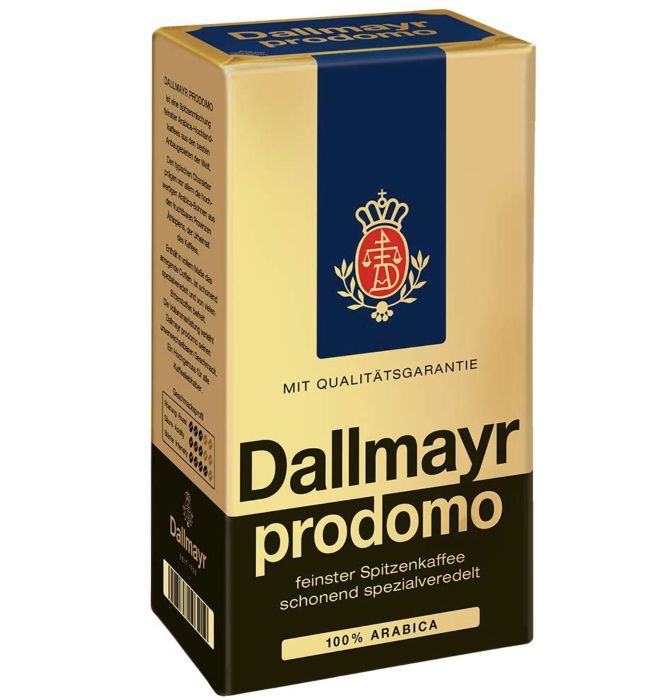4x Dallmayr Kaffee prodomo gemahlen (500g) für 22,48€ (statt 27€)   Prime