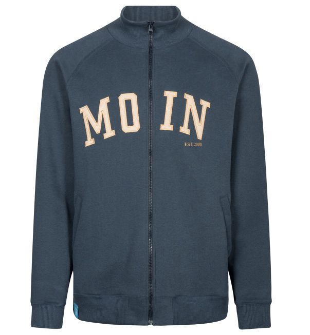 derbe Moin Sweatjacke in Navy für 39,90€ (statt 67€)   nur M & L