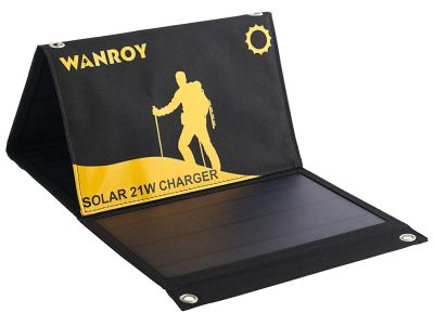 WANROY Outdoor Solar Panel (5V, 21W) für 38,99€ (statt 60€)