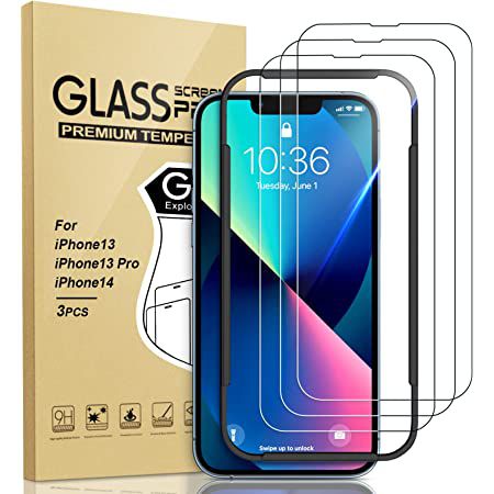 3x Panzerglas für iPhone 13 / 13 Pro & 14 für 2,39€   Prime