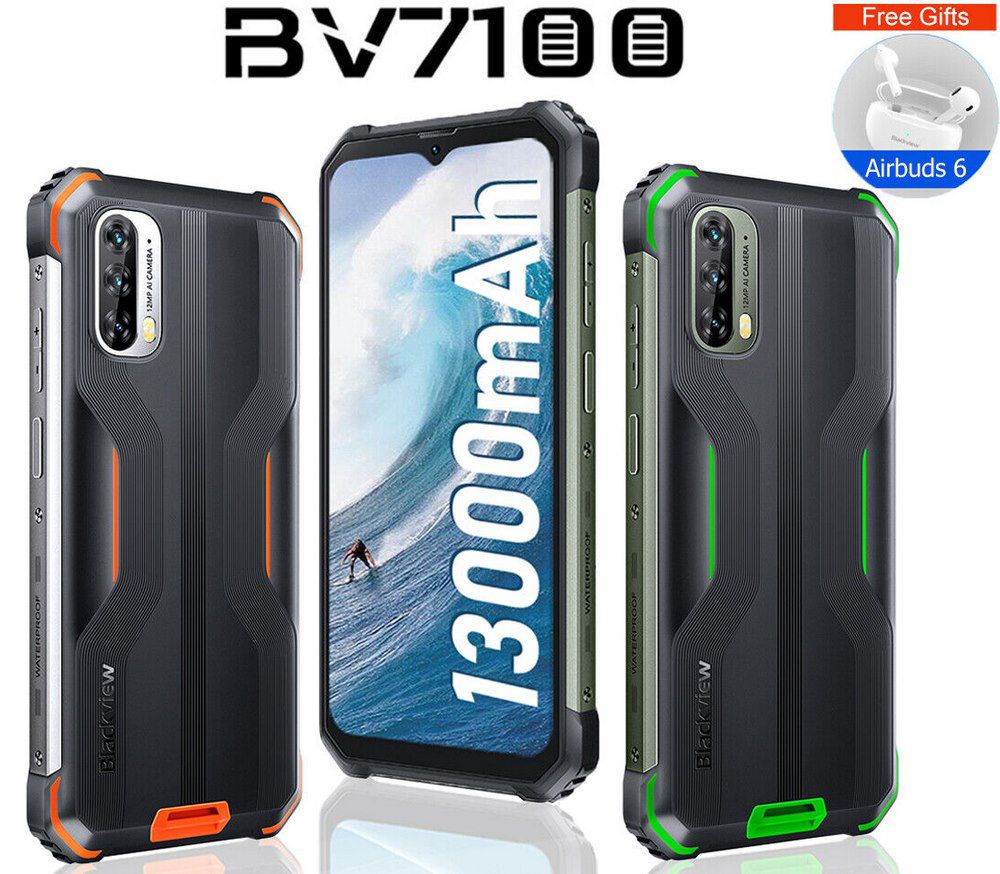 Pre Sale: Blackview BV7100 Smartphone mit 6GB/128GB & 13.000mAh für 229€   aus DE + Airbuds