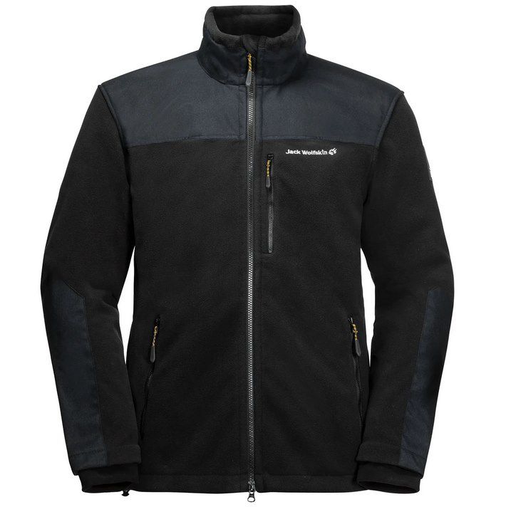 Jack Wolfskin Blizzard Fleecejacke in Schwarz für 95,67€ (statt 140€)