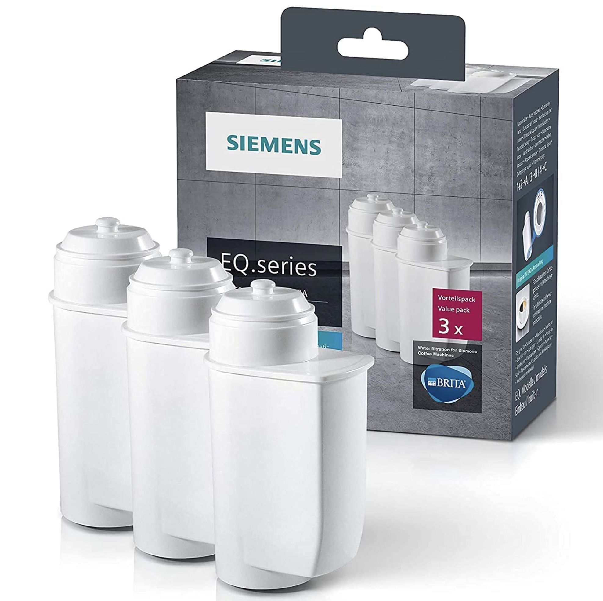 3er Pack Siemens BRITA Intenza Wasserfilter TZ70033 für 20,89€ (statt 25€)