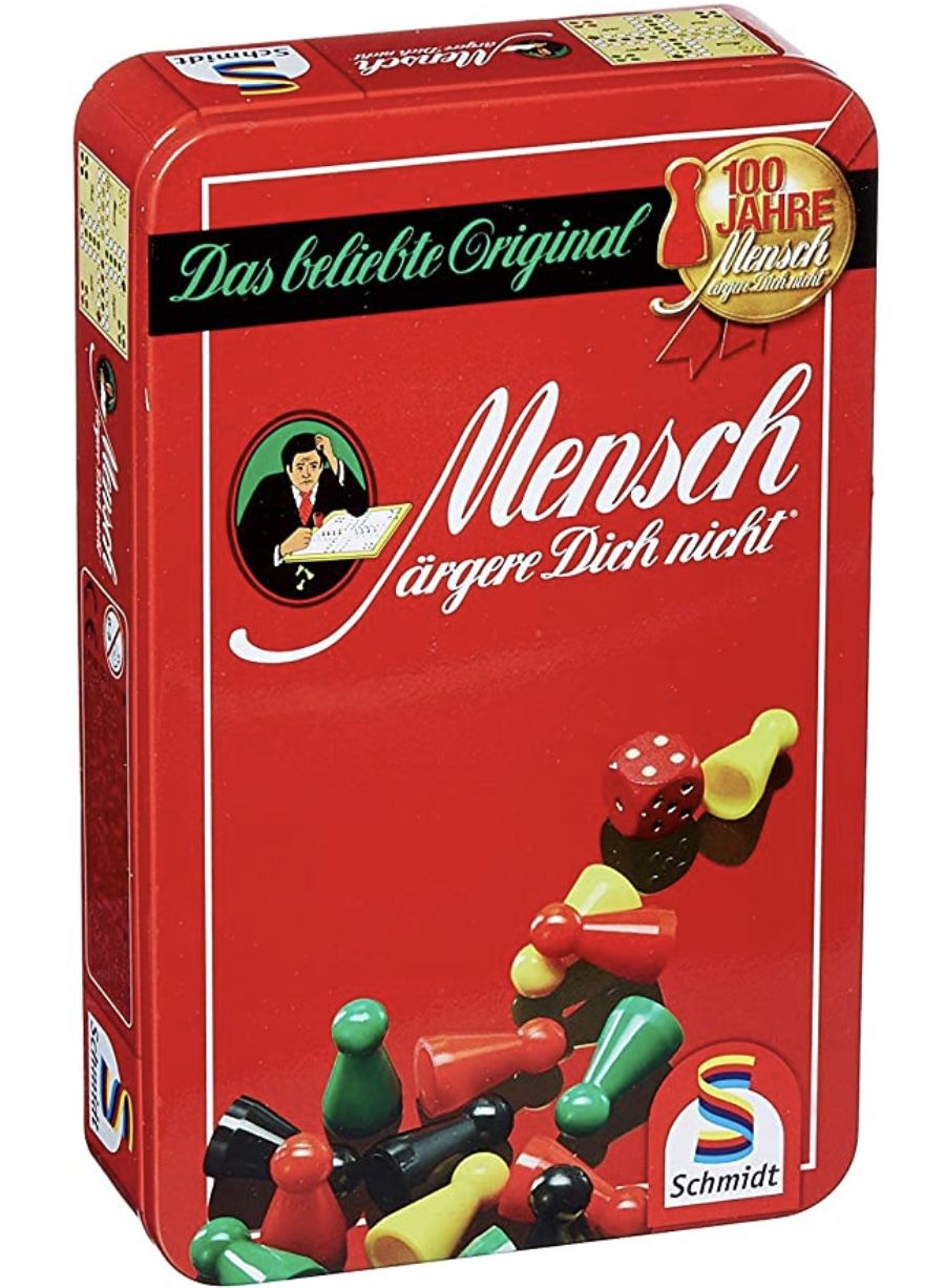 Mensch ärgere Dich Nicht   Spiel in der Metalldose für 3,99€ (statt 10€)