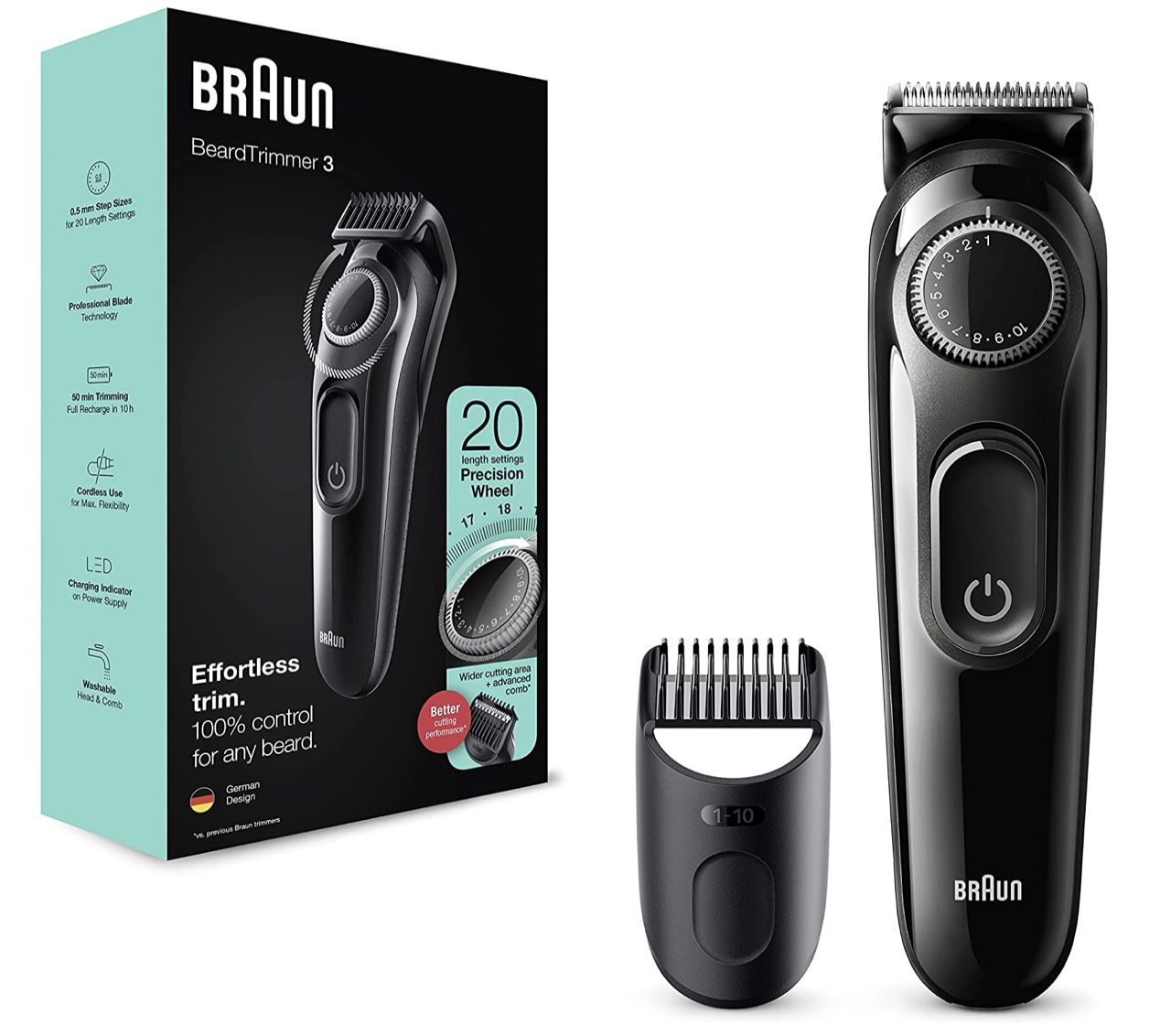 Braun BT3322 Mul­ti­funk­ti­ons­trim­mer für 20,99€ (statt 29€)