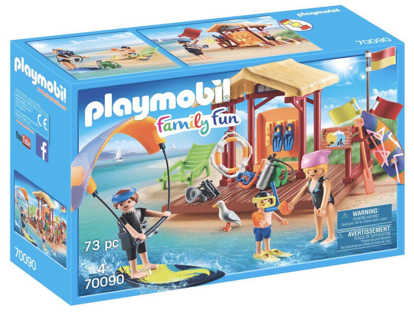 PLAYMOBIL 70090 Family Fun   Wassersport Schule für 11,54€ (statt 22€)   Prime