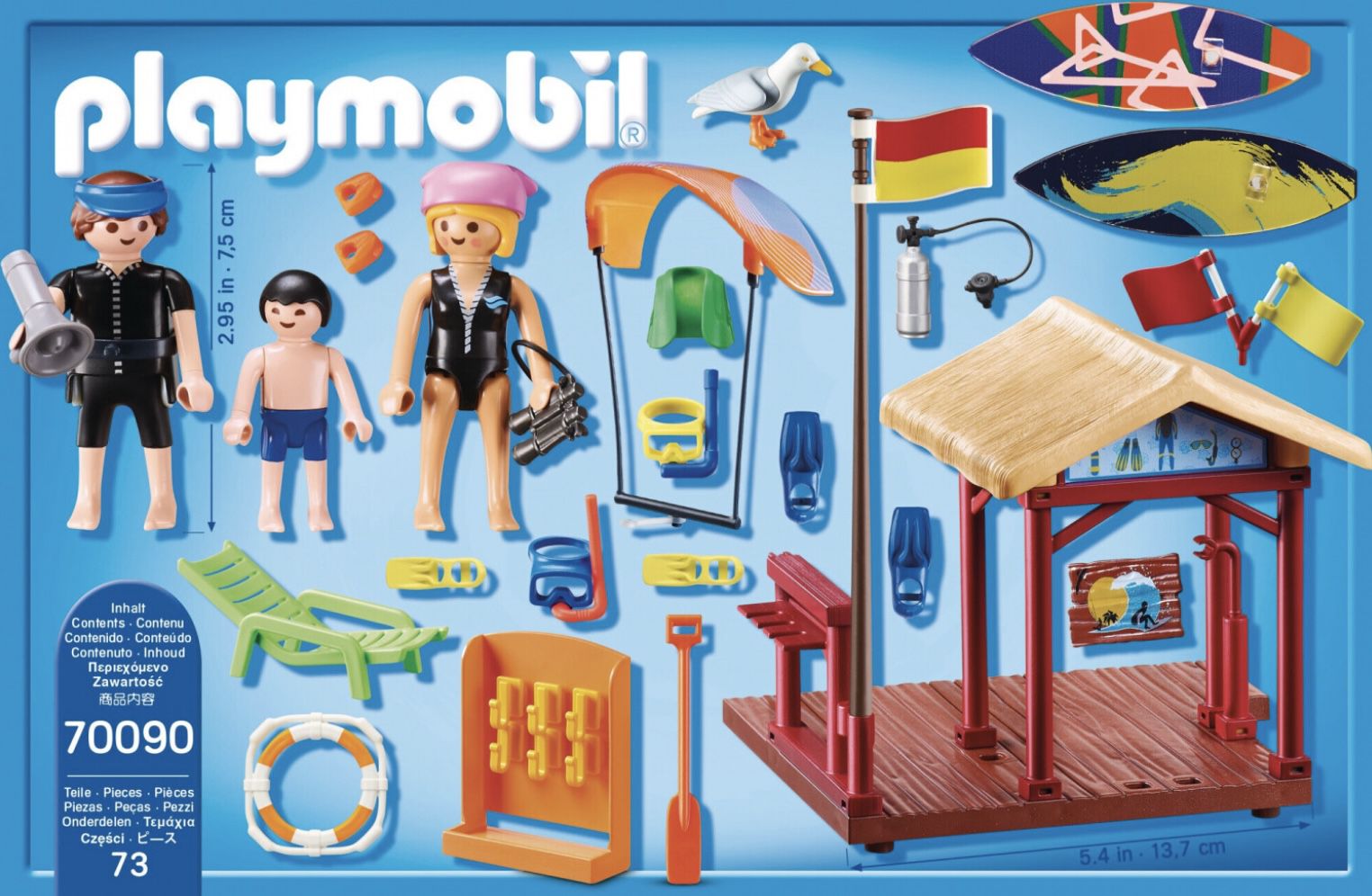 PLAYMOBIL 70090 Family Fun   Wassersport Schule für 11,54€ (statt 22€)   Prime