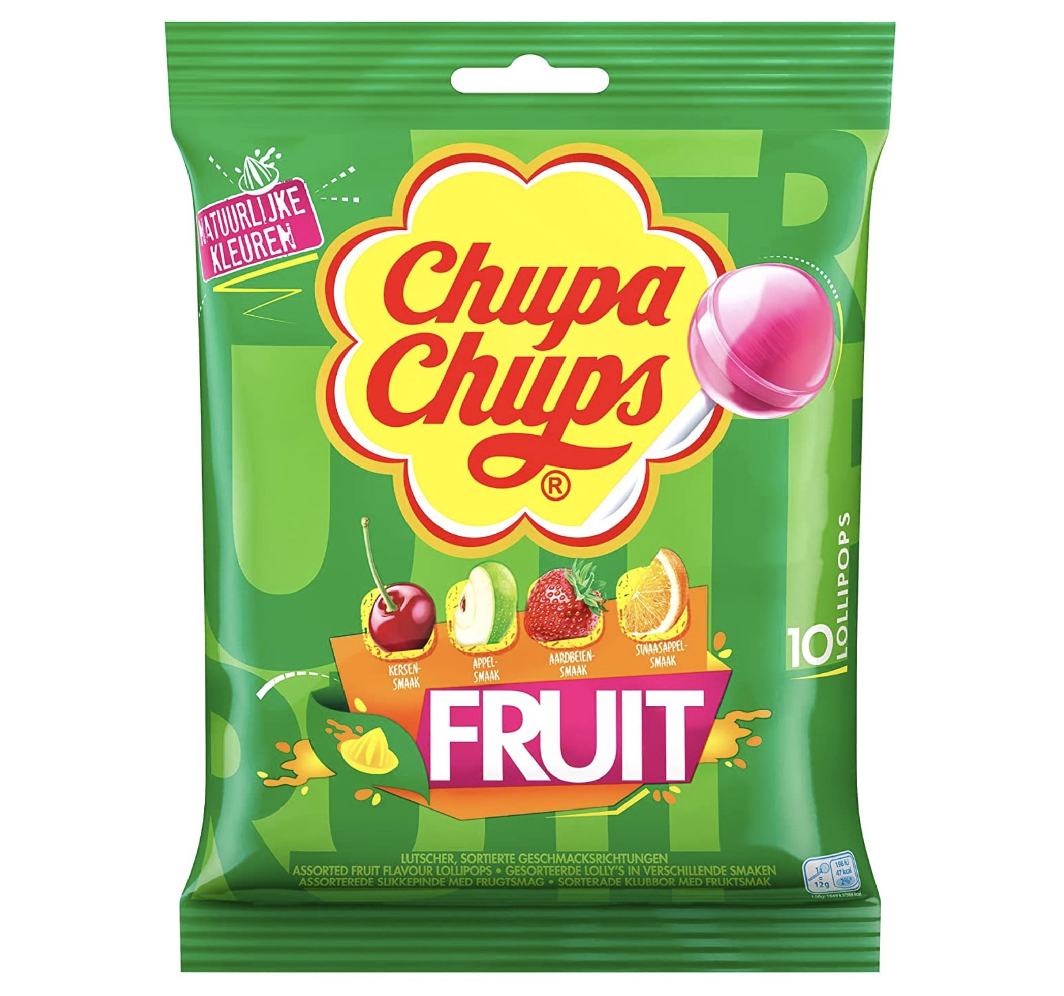 10x Chupa Chups Fruchtlutscher für 1€   Prime Sparabo
