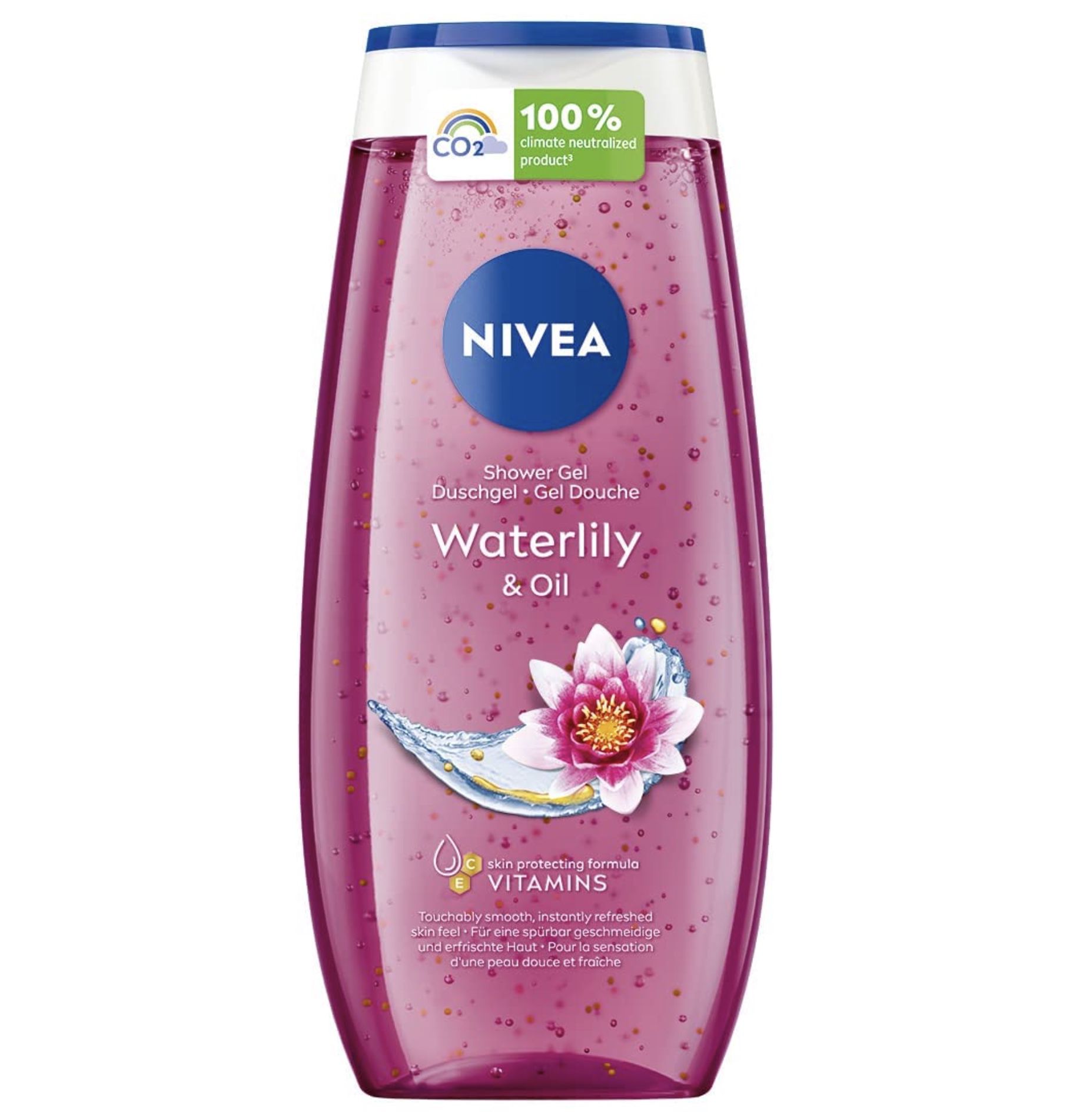 3x 250ml NIVEA Waterlily & Oil Duschgel ab 2,80€ (statt 5,55€)