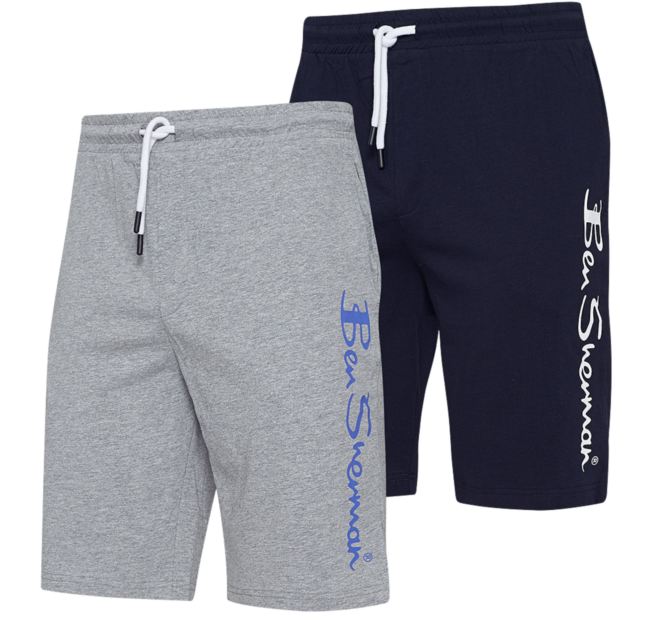 2er Pack Ben Sherman Large Logo Herren Sweatshorts für 26,94€ (statt 50€)