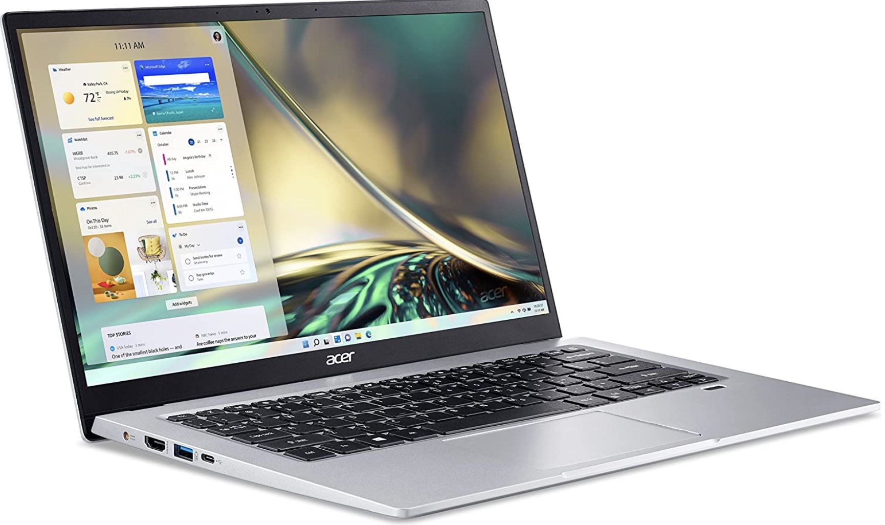 Acer Swift 1 Ultrabook   14 Zoll Laptop mit 8GB/256GB für 299€ (statt 399€)