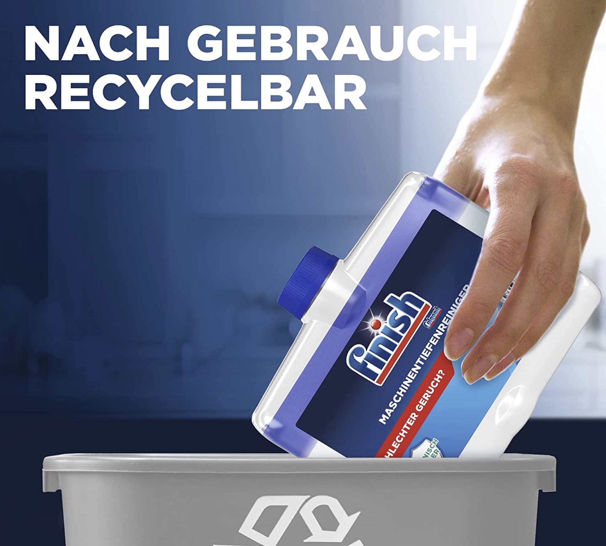 Finish Maschinentiefenreiniger gegen Kalk und Fett für 1,90€