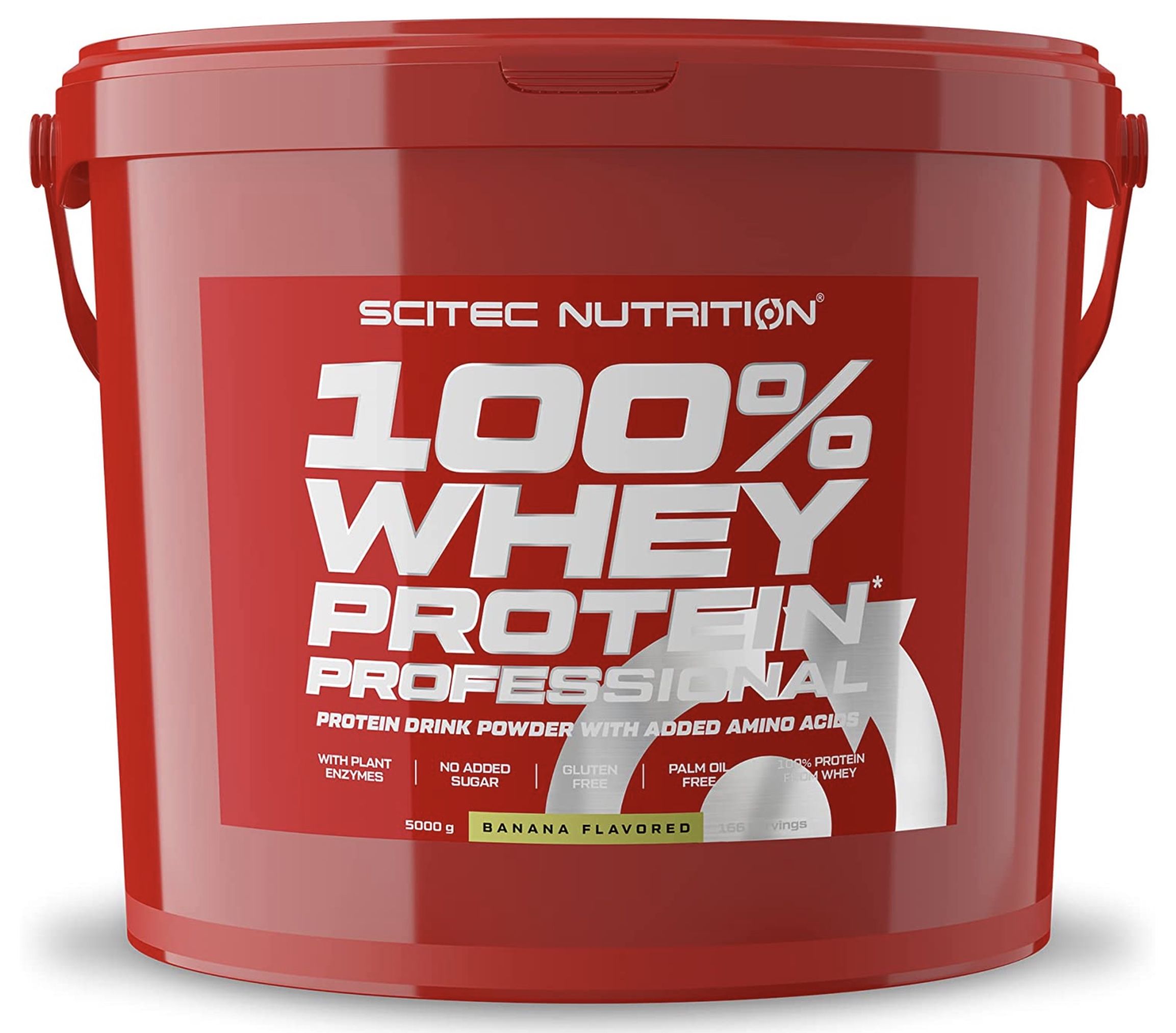 5kg Scitec Nutrition 100% Whey Protein Banane mit zusätzlichen Aminosäuren für 78,90€ (statt 100€)