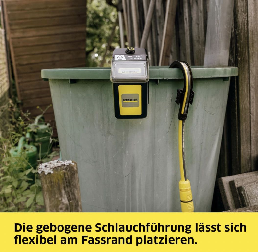 Kärcher BP 2.000 18 Barrel   Akku Gar­ten­pum­pe für 59,93€ (statt 71€)