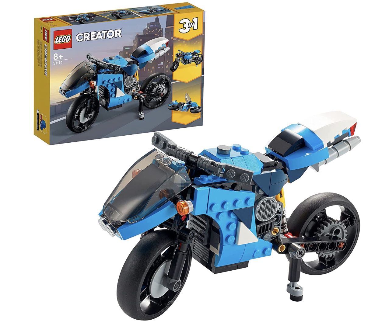 LEGO 31114 Creator 3 In 1 Geländemotorrad für 13,19€ (statt 15€)   Prime