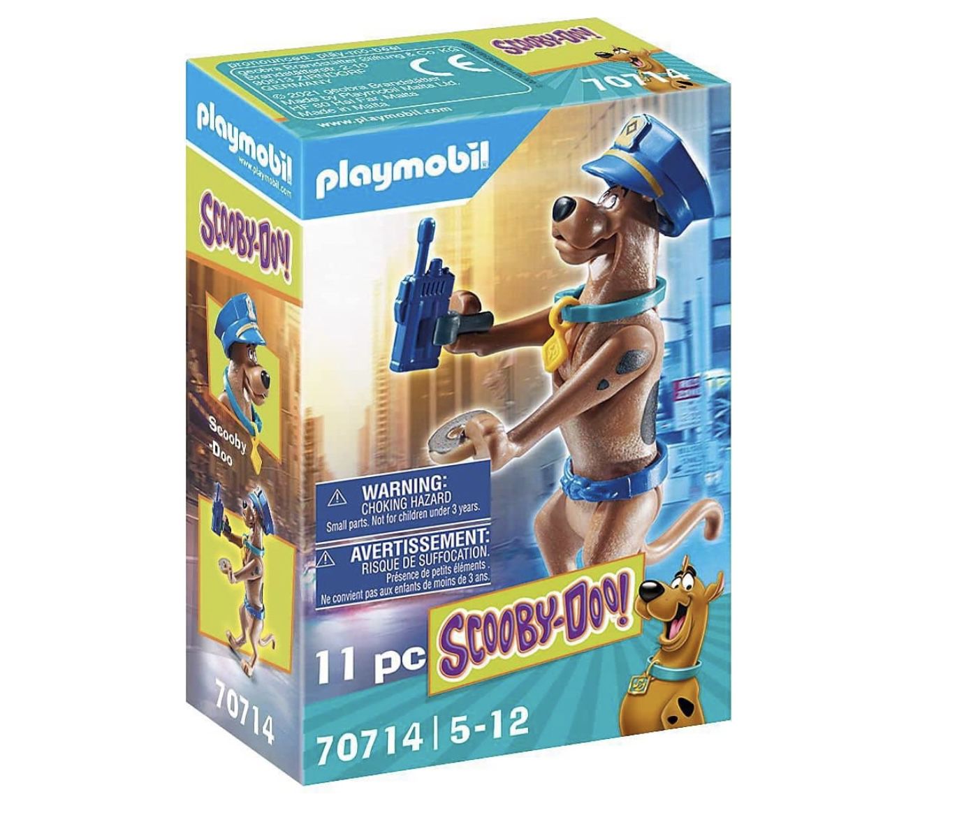 PLAYMOBIL 70714 Scooby DOO! Sammelfigur Polizist für 2,79€ (statt 6€)   Prime