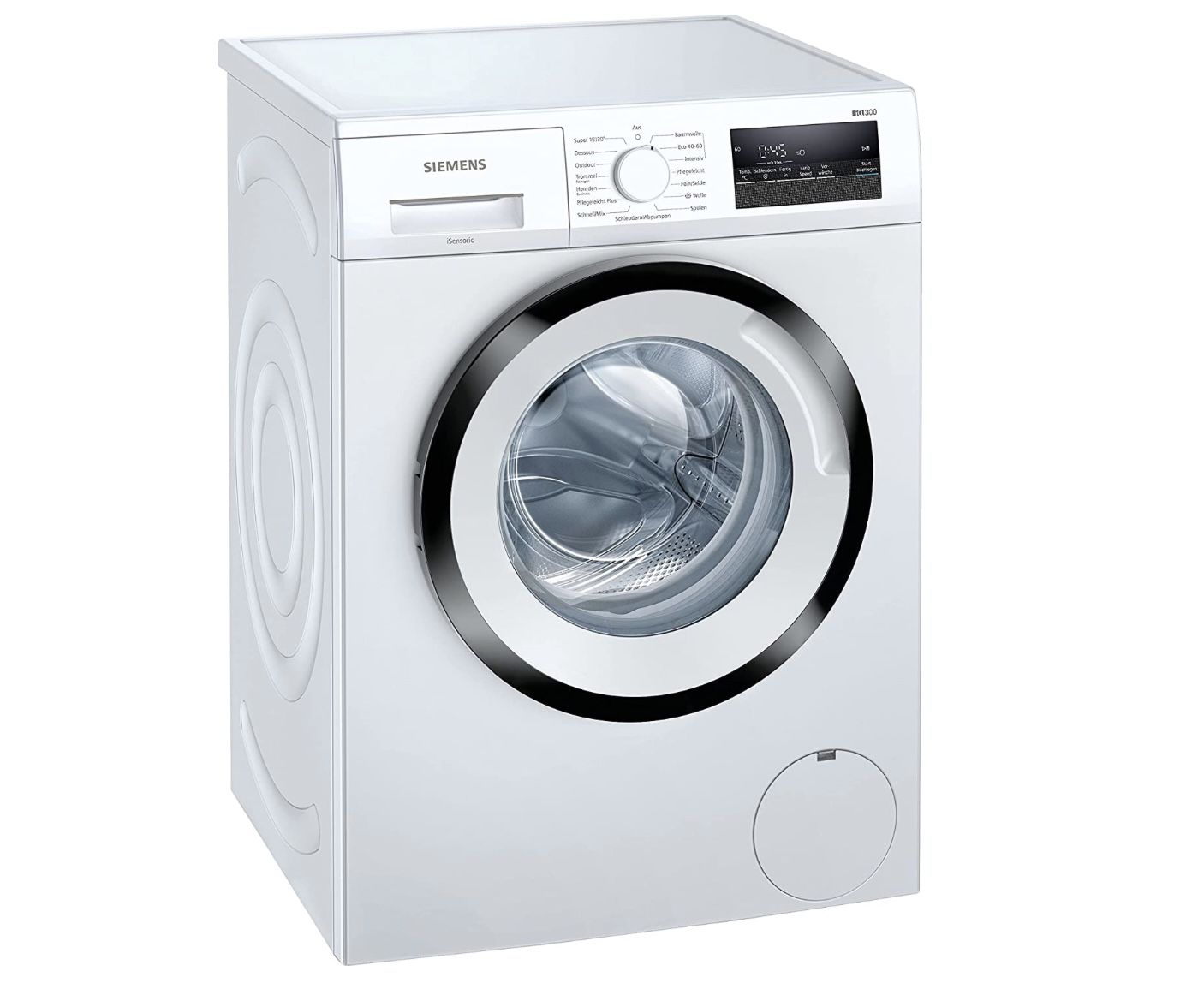 Siemens WM14N128 iQ300 8kg Wasch­ma­schi­ne mit 1400 UpM für 366€ (statt 428€)
