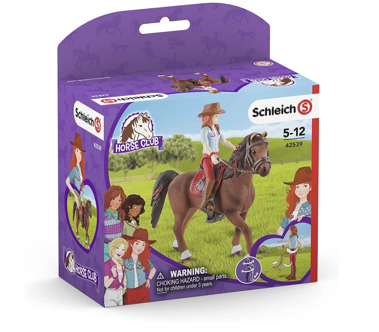 SCHLEICH 42539 Spielfigur   Horse Club Hannah & Cayenne für 13,59€ (statt 21€)   Prime