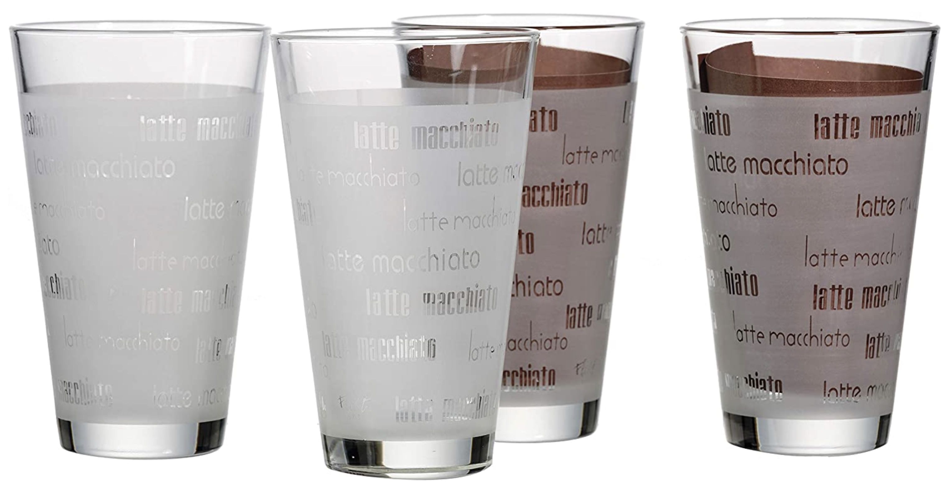 4er Ritzenhoff & Breker Latte Macchiato Gläser Set Chicco für 8,56€ (statt 15€)   Prime