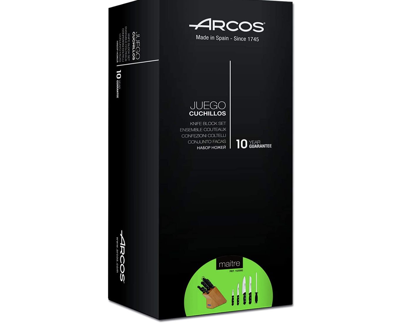 Arcos Serie Maitre   Küchenmesser Set für 53,90€ (statt 73€)