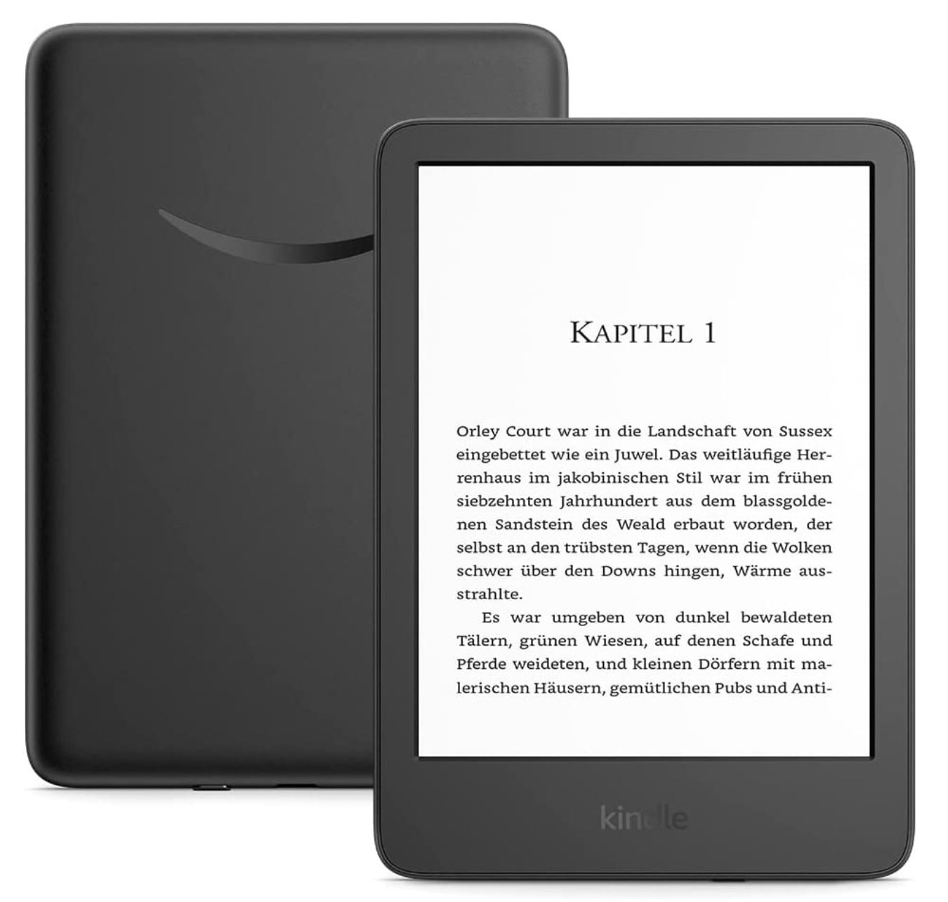 Amazon Kindle (2022)   6 Zoll Reader mit 300 ppi & 16GB für 69,99€ (statt 99€)