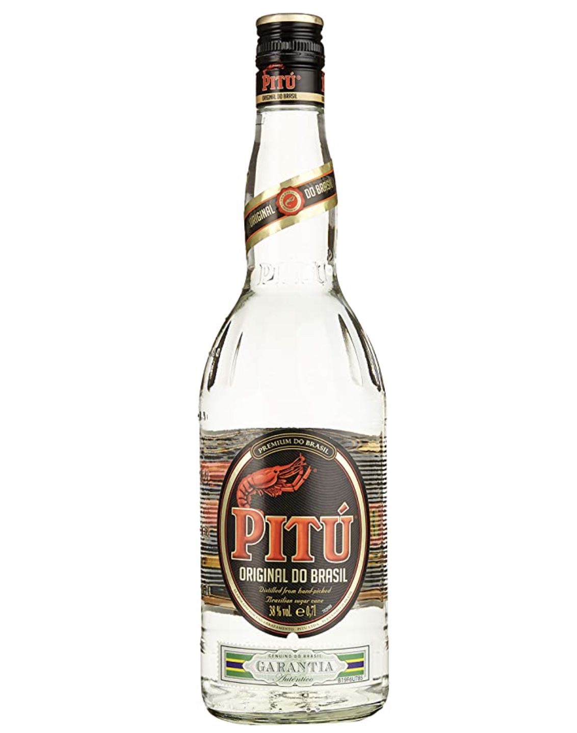 🍸Pitu Premium do Brasil Cachaca Spirituose aus Zuckerrohr 1 Liter ab 13,67€ (statt 17€)