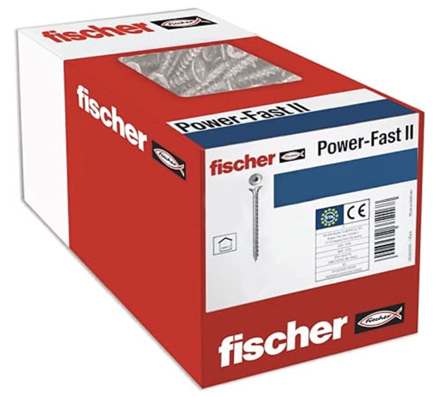 2x 200er Pack fischer PowerFast II CTF 3,0 x 20 Spanplattenschrauben für 5,98€ (statt 12€)