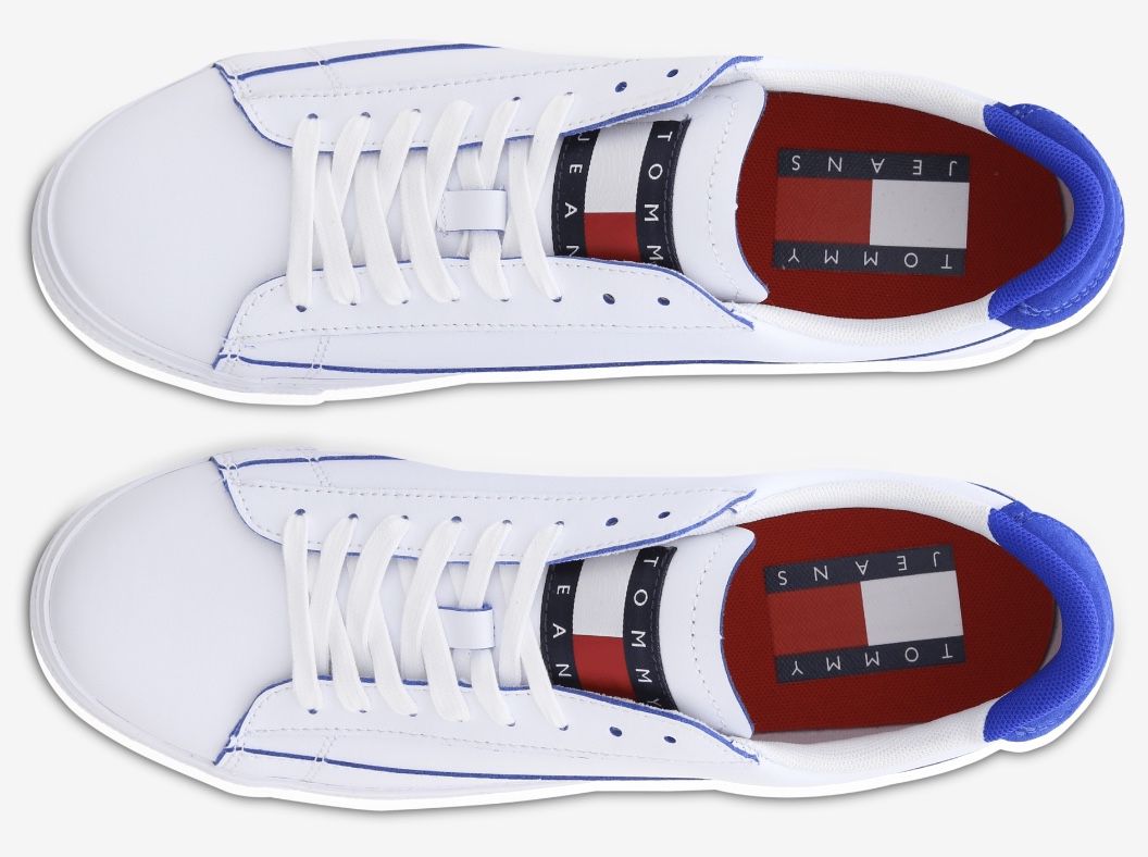 Tommy Jeans Varsity Leder Herren Sneaker für 69,99€ (statt 85€)
