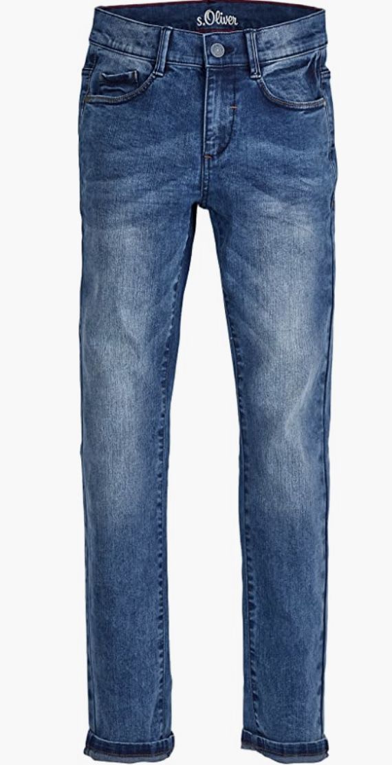 s.Oliver Jungen Slim Jeans im Used Look für 11,90€ (statt 23€)   Prime